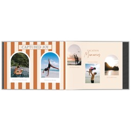 Same-Day 8x10 Linen Cover Photo Book with Best Summer of Our Lives design