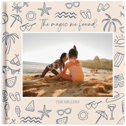 8x8 Soft Cover Photo Book with Best Summer of Our Lives design