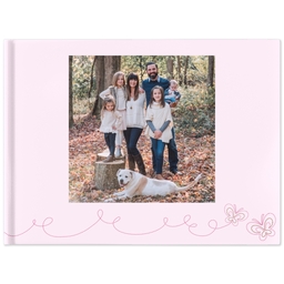 8x11 Layflat Photo Book with Baby Girl design