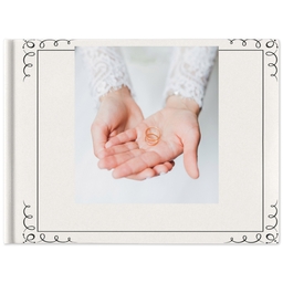 8x11 Hard Cover Photo Book with Art Deco design