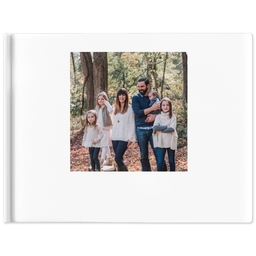 5x7 Hard Cover Photo Book, Matte with Classic White design