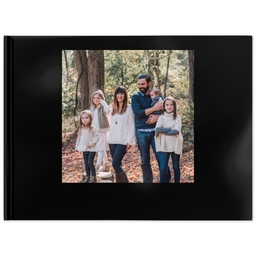8x11 Layflat Photo Book with Classic Black design