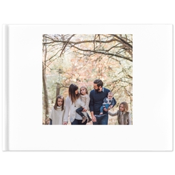 8x11 Layflat Photo Book with Classic White design