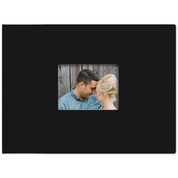 8x11 Linen Cover Photo Book with Colorful Chevron design