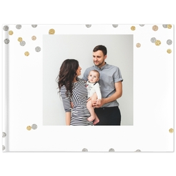8x11 Layflat Photo Book with Glitter Balloon design