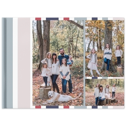 8x11 Hard Cover Photo Book with Geometric design