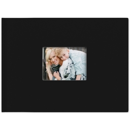 8x11 Linen Cover Photo Book with Spirograph design