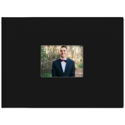 8x11 Linen Cover Photo Book with Wedding design