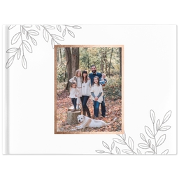 8x11 Layflat Photo Book with Delightful Days design