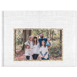 8x11 Layflat Photo Book with Scenes to be Seen design