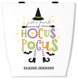 13x13 Canvas Tote with Bewitchery Fun design