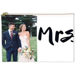 6x8 Accessory Pouch with For The Mrs. design