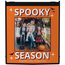 Grocery Tote with Spooky Season design