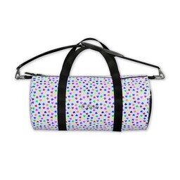 Photo Duffle Small with Dot Multi design