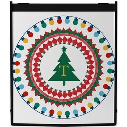 Grocery Tote with Christmas Lights design