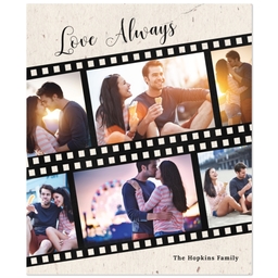 50x60 Plush Fleece Blanket with Filmstrip design