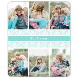 50x60 Sherpa Fleece Photo Blanket with Sweet Damasks (multiple options) design