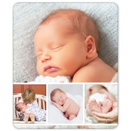 50x60 Sherpa Fleece Photo Blanket with Triptych design