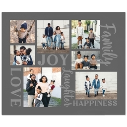 50x60 Plush Fleece Blanket with Family Sentiments design