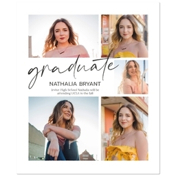 50x60 Plush Fleece Blanket with Proud Graduate design