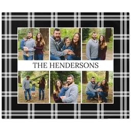 50x60 Plush Fleece Blanket with Simple Collage design