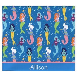 Beach Sheet 78"x70" with Mermazing design