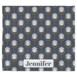 Beach Sheet 78"x70" with Retro Daisy design