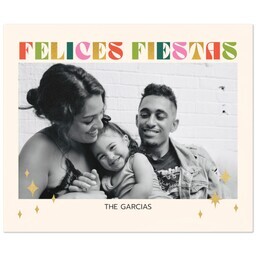 50x60 Plush Fleece Blanket with Merry Bright & Feliz design