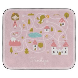 Stadium Blanket 50x60 with Kids Princess Game design