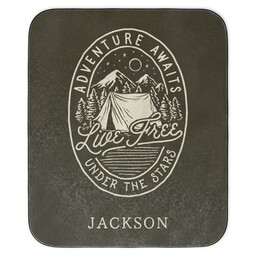 Stadium Blanket 50x60 with Under The Stars design