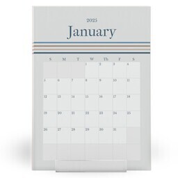 5"x7" Desktop Card Calendar Refill with Colorful Arches design