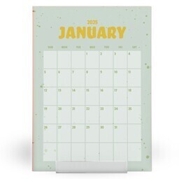 5"x7" Desktop Card Calendar Refill with Monthly Motivation design
