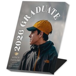 Same Day Desk Canvas 5" x 7" with Arched Graduate 2026 design