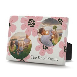 Desktop Canvas, 5x7 with Floral Fun design