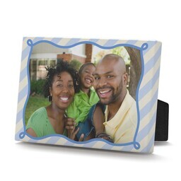 Desktop Canvas, 5x7 with Squiggles & Stripes design