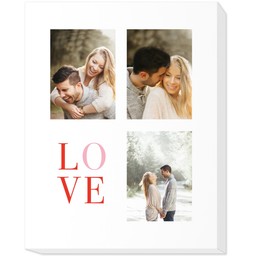 11x14 Photo Canvas with Love Est design