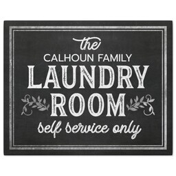 8x10 Gallery Wrap Photo Canvas with The Laundry Room design