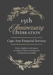 5x7 Greeting Card, Glossy, Blank Envelope with Magic Milestones design