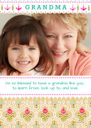 5x7 Cardstock, Blank Envelope with Floral Linework Pattern design