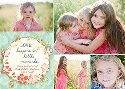 5x7 Cardstock, Blank Envelope with Little Moments design