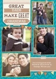 5x7 Greeting Card, Glossy, Blank Envelope with You Are Great Banners design