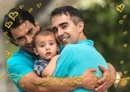 5x7 Greeting Card, Matte, Blank Envelope with XOXO Glitter design