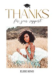 5x7 Greeting Card, Matte, Blank Envelope with Little Cap design