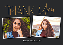 5x7 Greeting Card, Matte, Blank Envelope with Scholastic Snapshots design