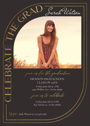 5x7 Greeting Card, Matte, Blank Envelope with Elegant Design design