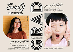 5x7 Greeting Card, Glossy, Blank Envelope with Flowing Frames design