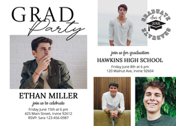 5x7 Greeting Card, Matte, Blank Envelope with Iconic Cap design