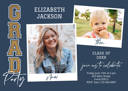 5x7 Greeting Card, Matte, Blank Envelope with Picture Gallery design