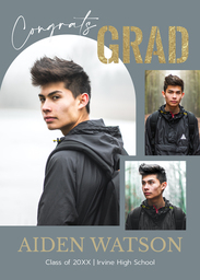 5x7 Greeting Card, Matte, Blank Envelope with Superb Showcase design