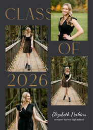 5x7 Greeting Card, Glossy, Blank Envelope with Grand Generation design